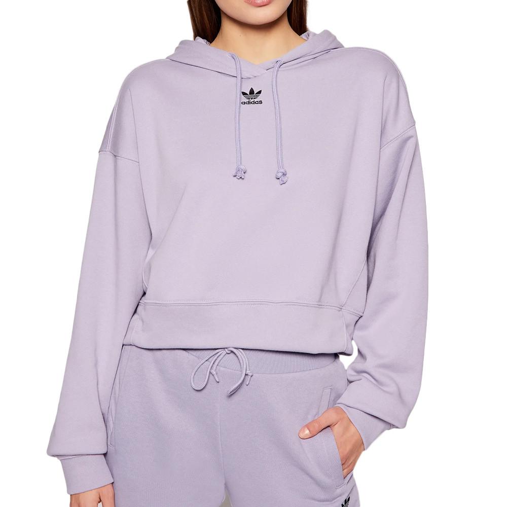 Sweat à capuche Mauve Femme Adidas GN4775 pas cher