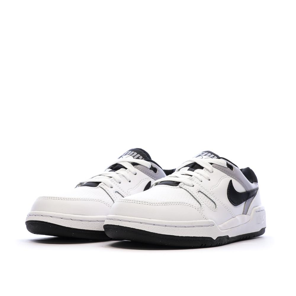 Baskets Blanc/Gris/Noir Garçon Nike Full Force Lo vue 6
