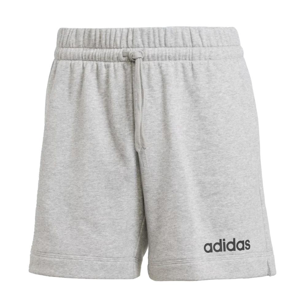 Short Gris Femme Adidas Linear French Terry vue 3