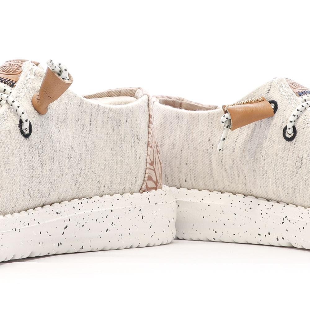 Chaussures Beige Chiné Femme Hey Dude Wendy Heathered Slub vue 7