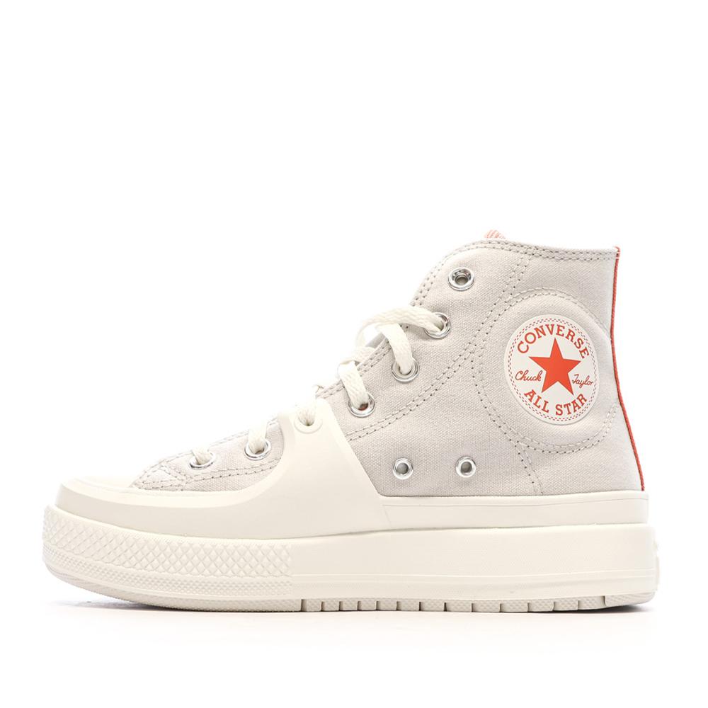 Baskets Blanches Homme Converse All Star Construct pas cher