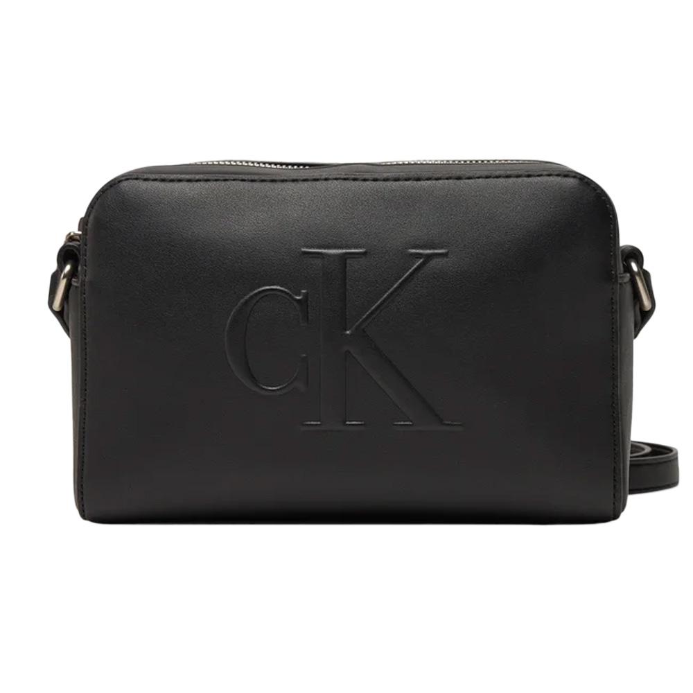 Sac bandoulière Noir Femme Calvin Klein Jeans Sculpted Camera pas cher