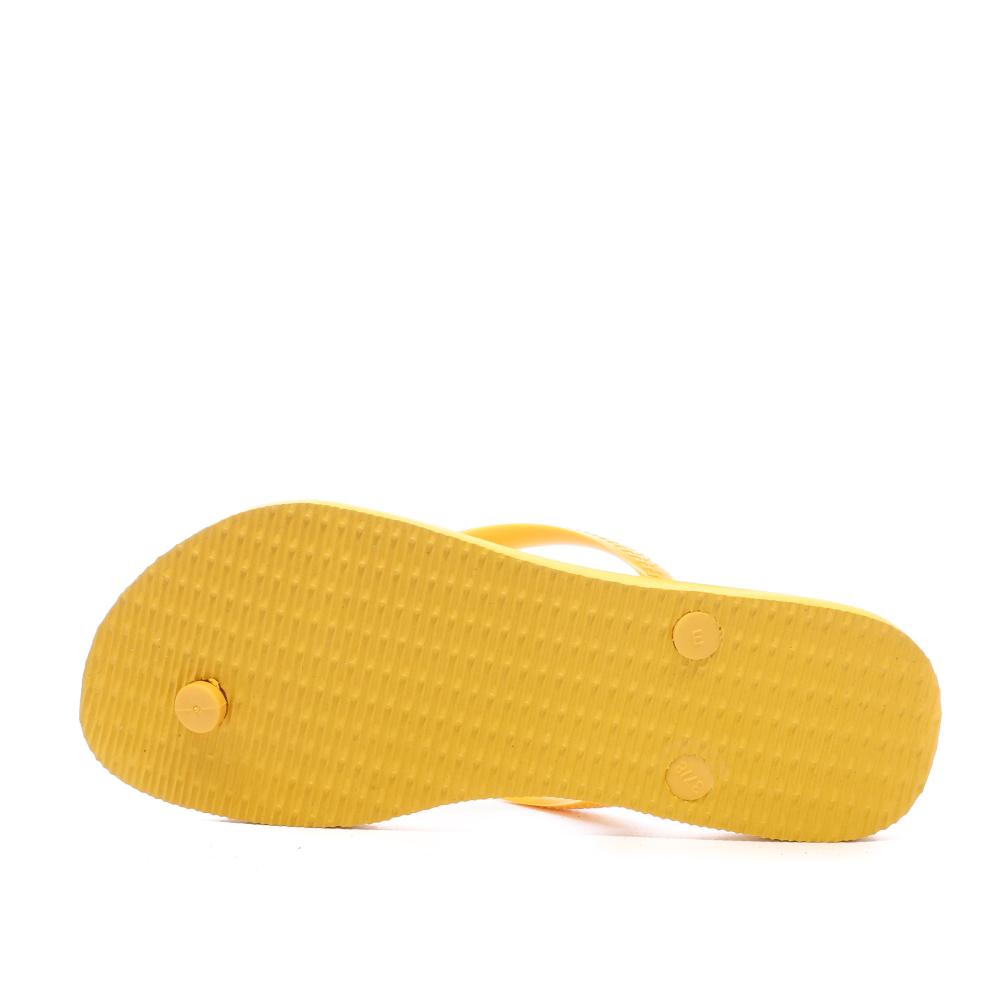 Tongs Jaune Femme Havaianas Slim vue 2