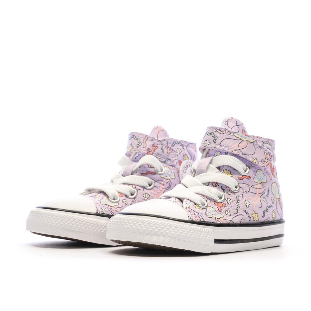 Baskets Mauve Garçon/Fille Converse Chuck Taylor All Star vue 6