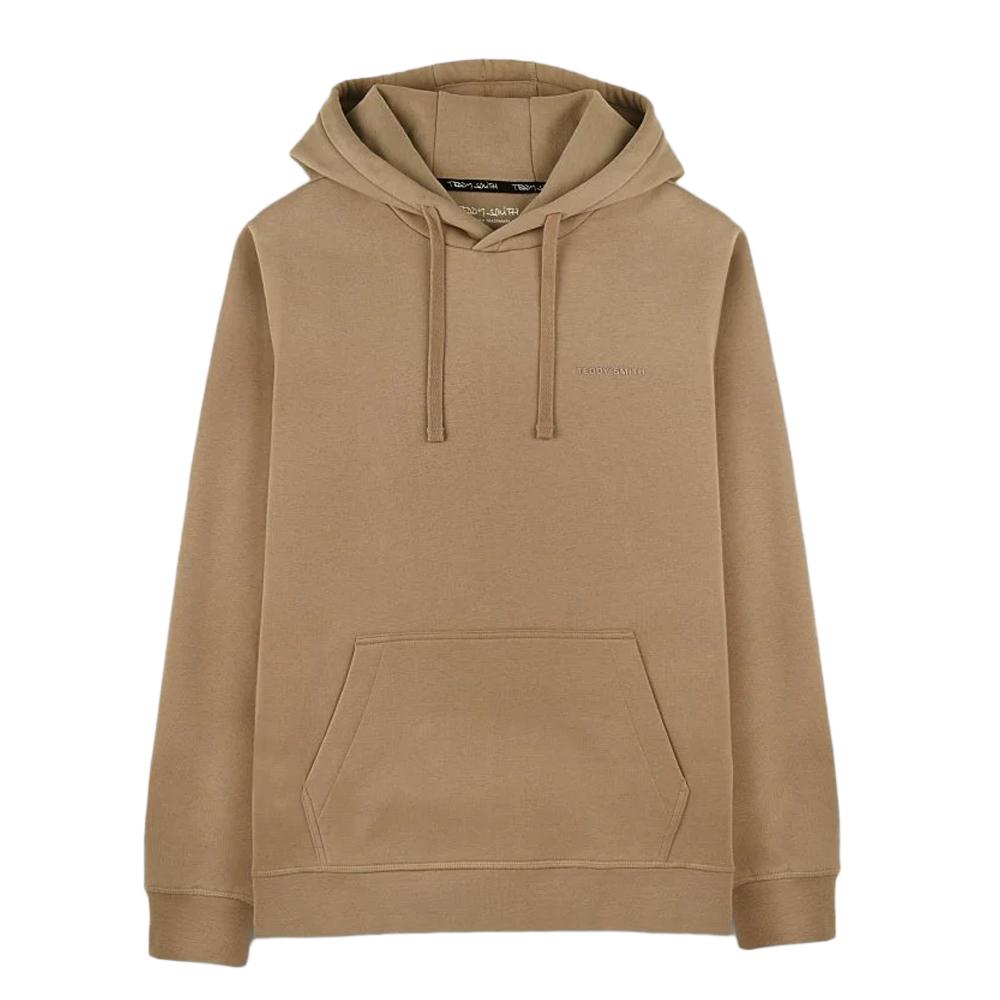 Sweat à Capuche Beige Homme Teddy Smith nark Hoody pas cher