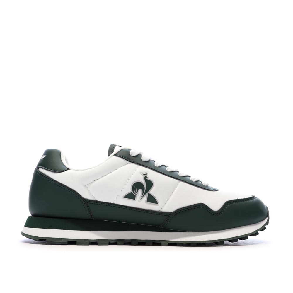 Baskets Blanches/Vertes Homme Le Coq Sportif Astra vue 4