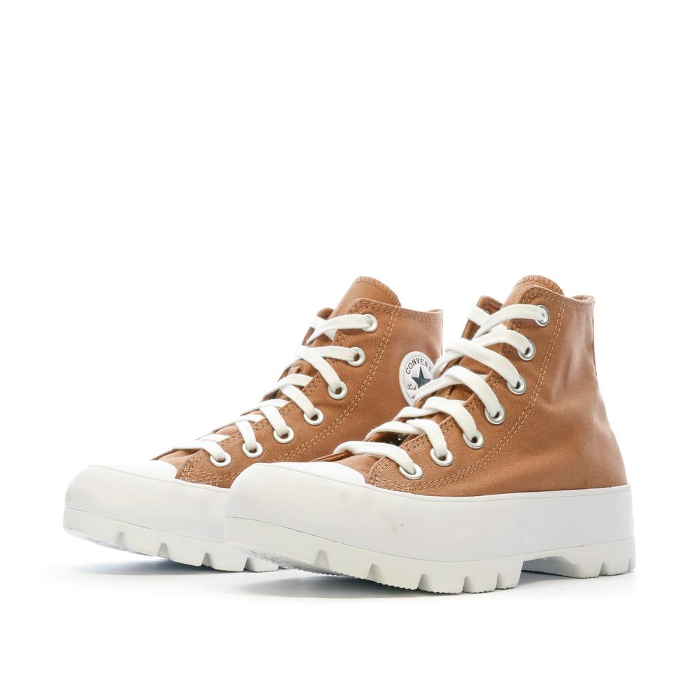 Baskets Marron Femme Femme Converse Lugged vue 6