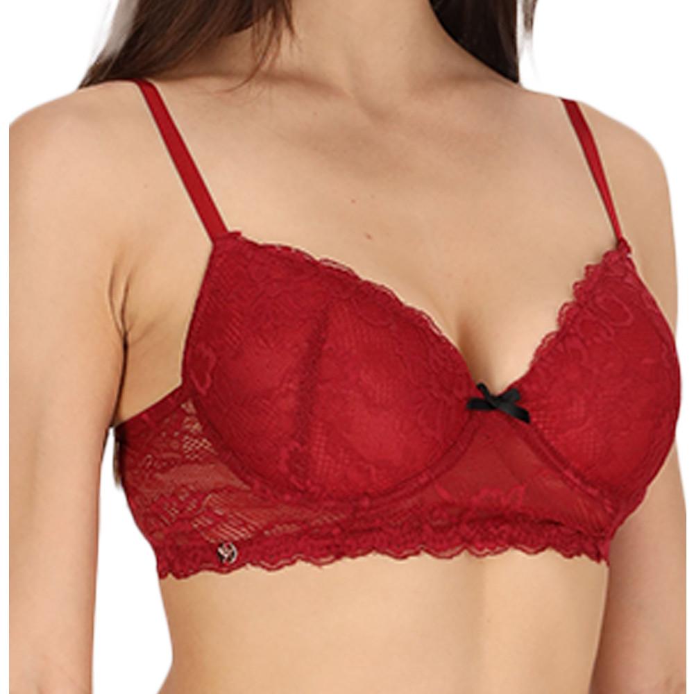 Soutien gorge Rouge Femme Les Petites Bombes Valentine pas cher