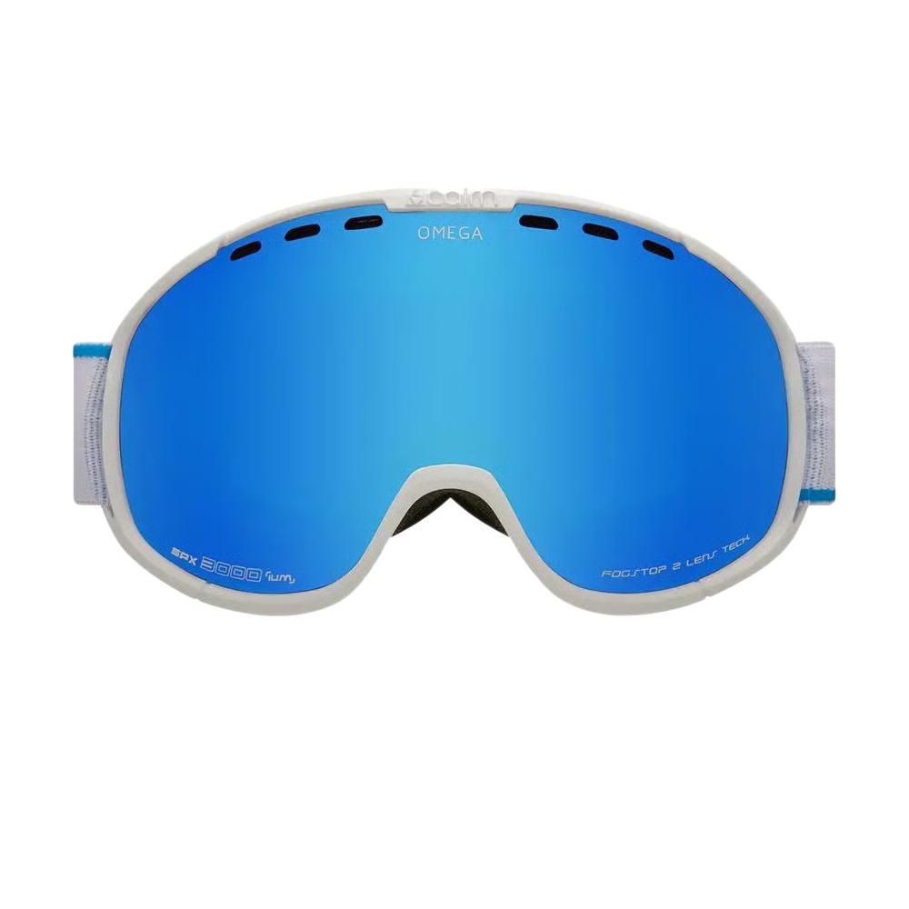 Masque de Ski Blanc Sport Mixte Cairn Omega Spx3 Shiny vue 2