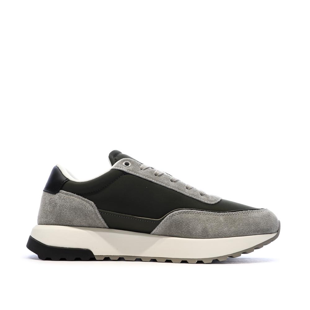 Baskets Grises/Noires Homme Calvin Klein Jeans Low vue 2