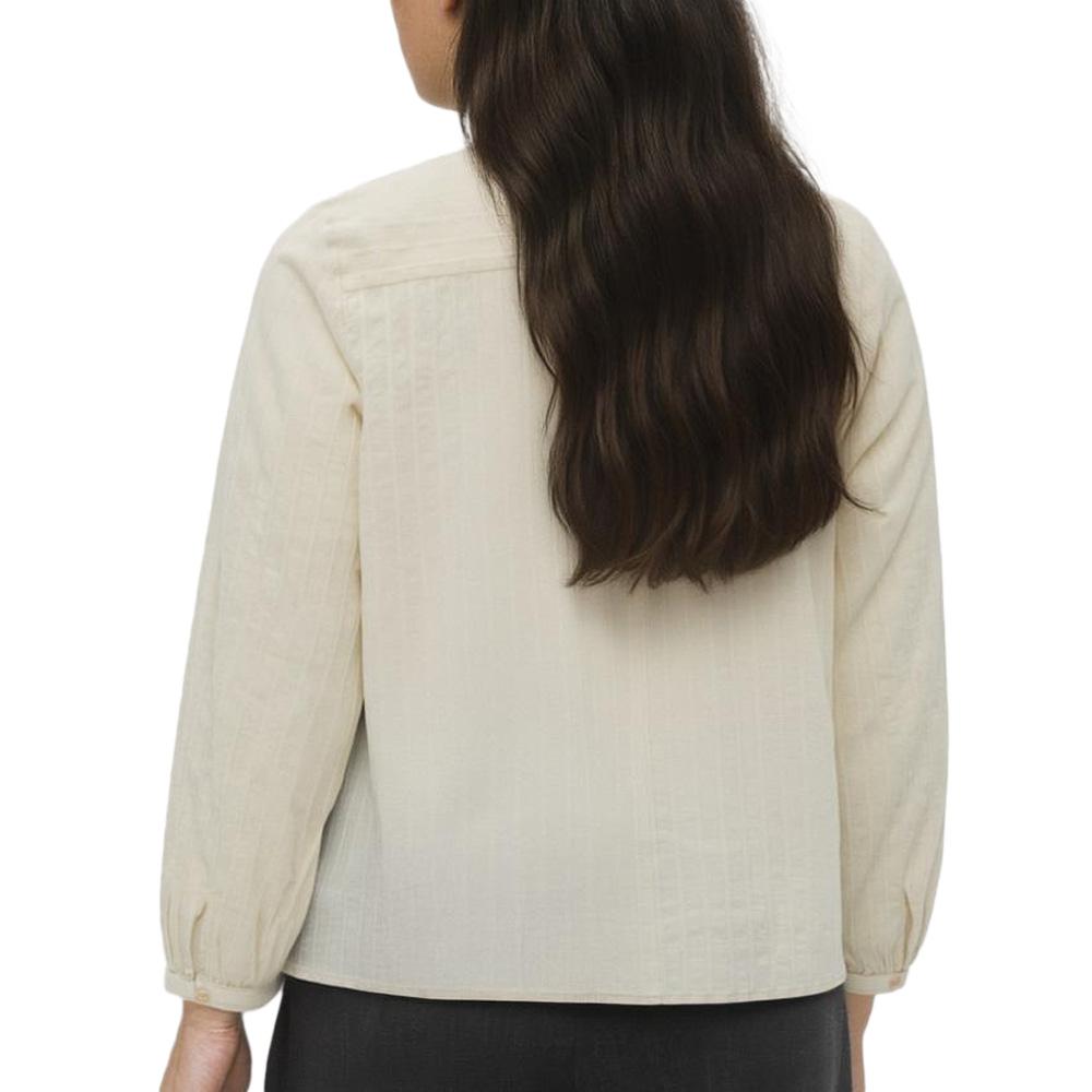 Chemise Beige Femme Vero Moda Floretta vue 2