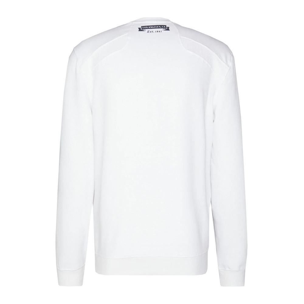 Sweat Blanc Homme Guess Inserted vue 2