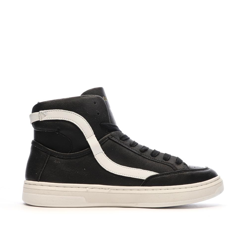 Baskets Montantes Noires Homme Superdry Lux Trainer vue 2