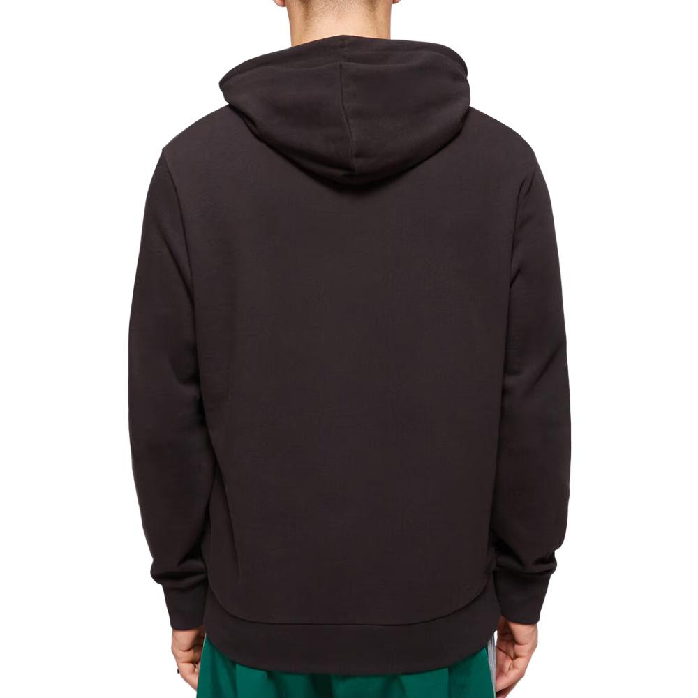 Sweat Noir Homme Timberland Woven Badge vue 2