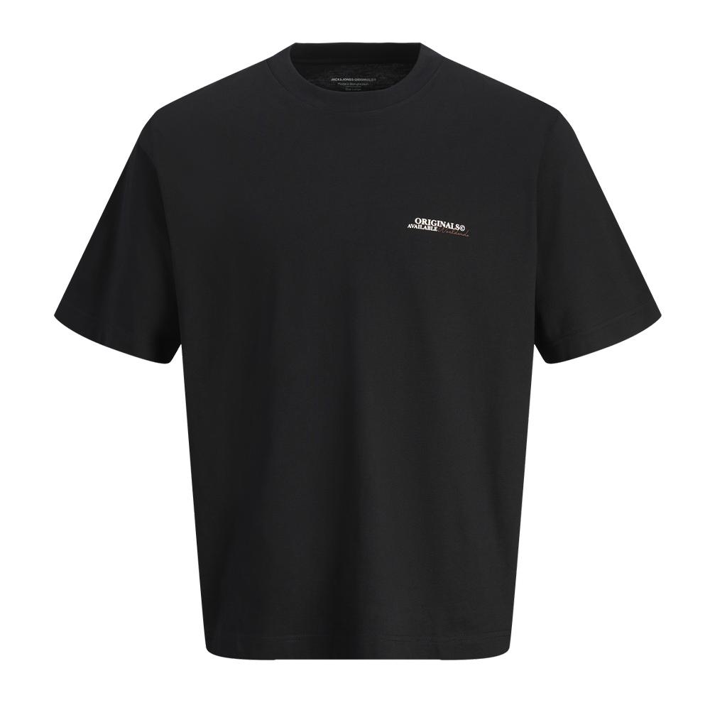 T-Shirt Noir Garçon Jack & Jones Slington pas cher
