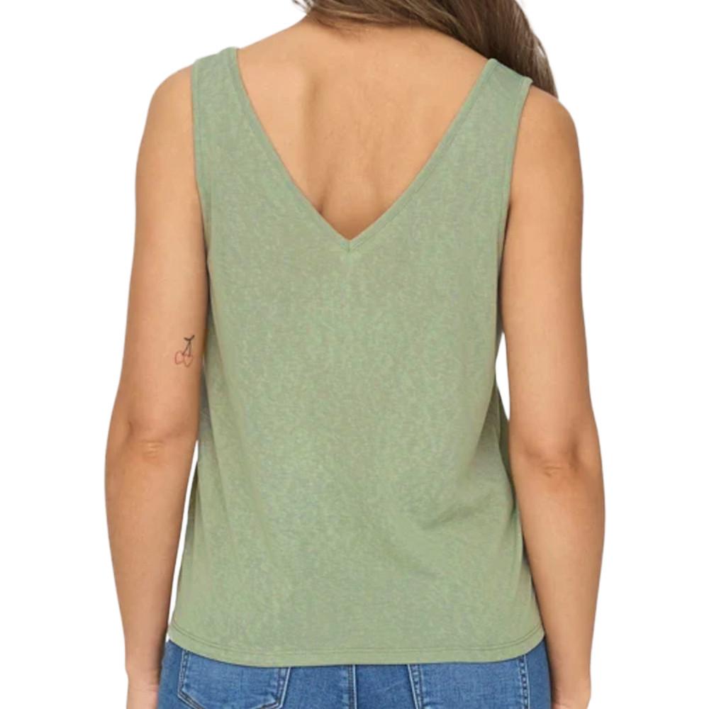 Débardeur Kaki Femme JDY Faustina vue 2