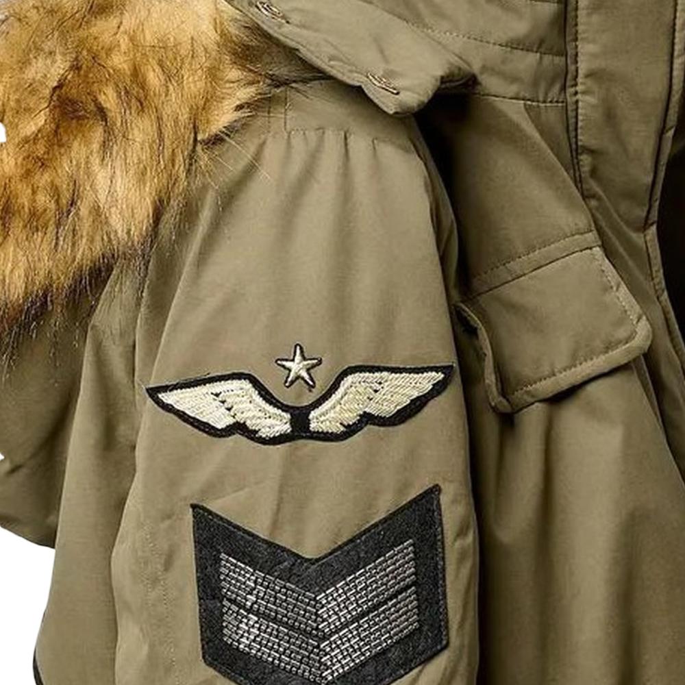 Parka Kaki Femme Kaporal MANON vue 3