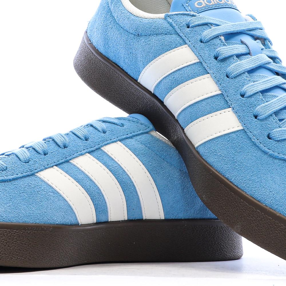 Baskets Bleu Homme Adidas Vl Court 2.0 vue 7