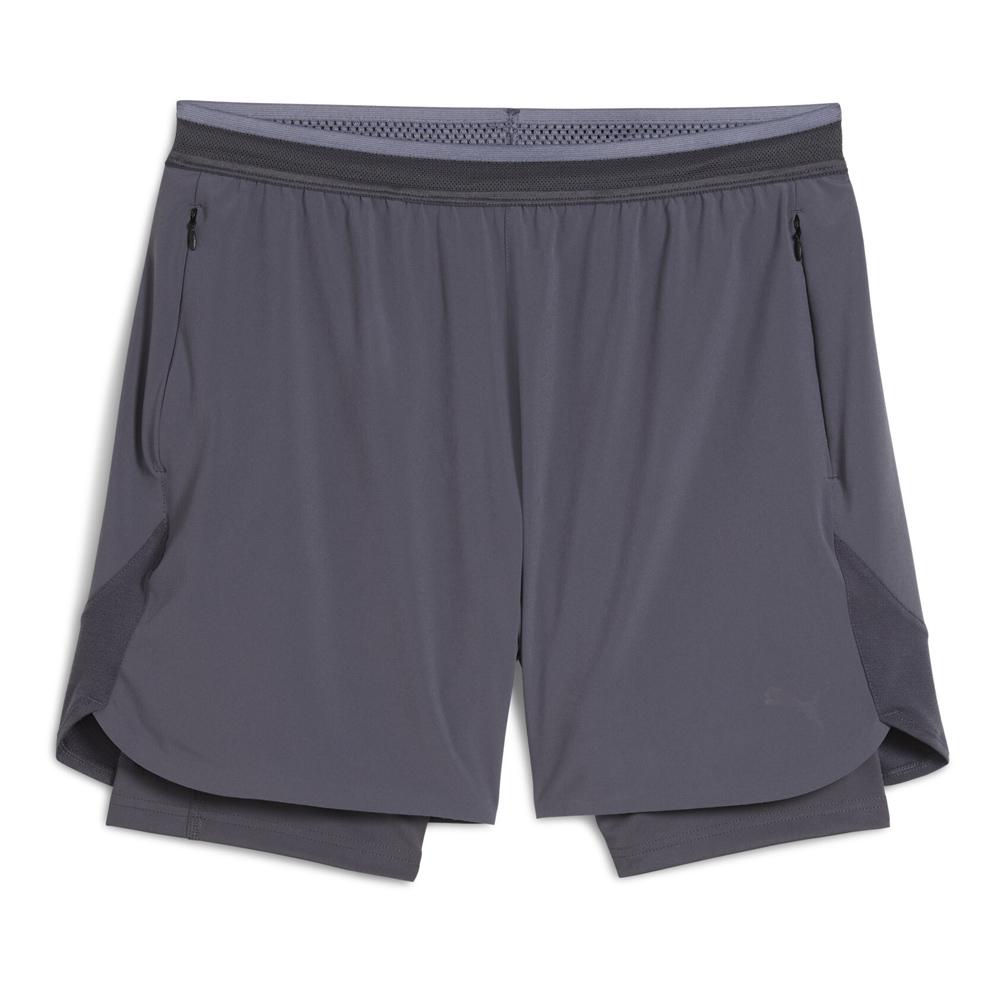 Pantalones cortos de entrenamiento Puma Gris Hombre barato