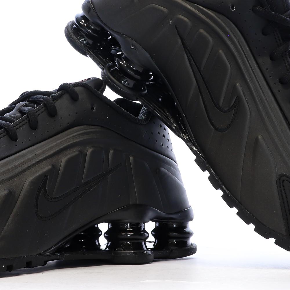 Baskets Noires Homme Nike Shox R4 vue 7
