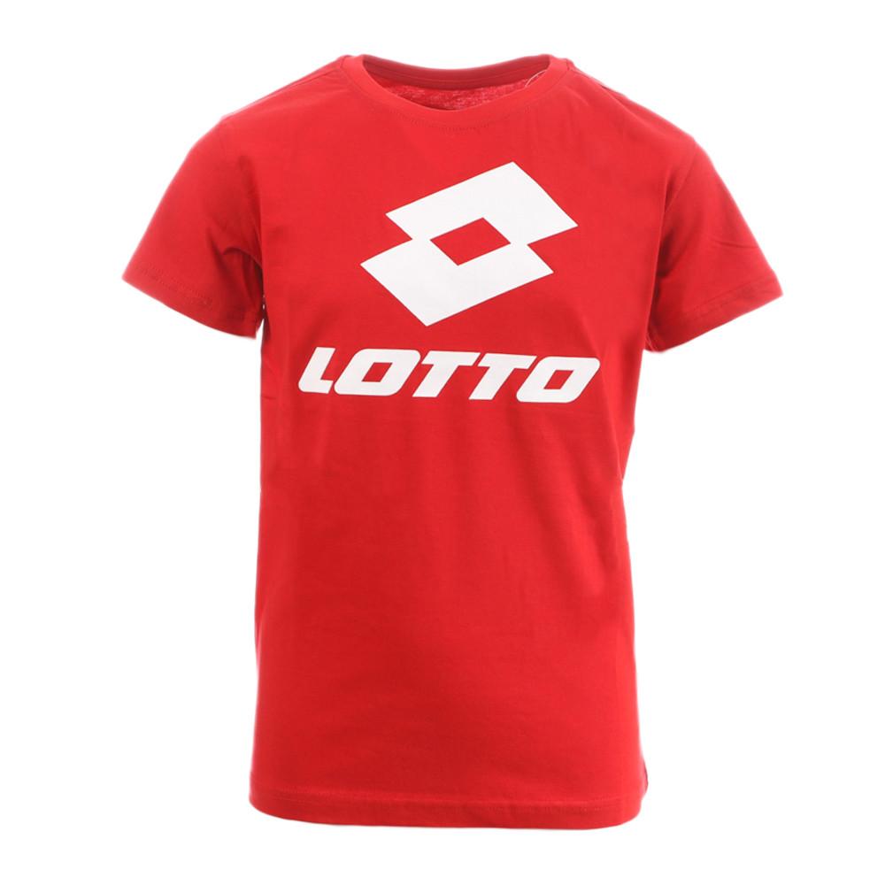 T-shirt Rouge Garçon Lotto 23404 pas cher