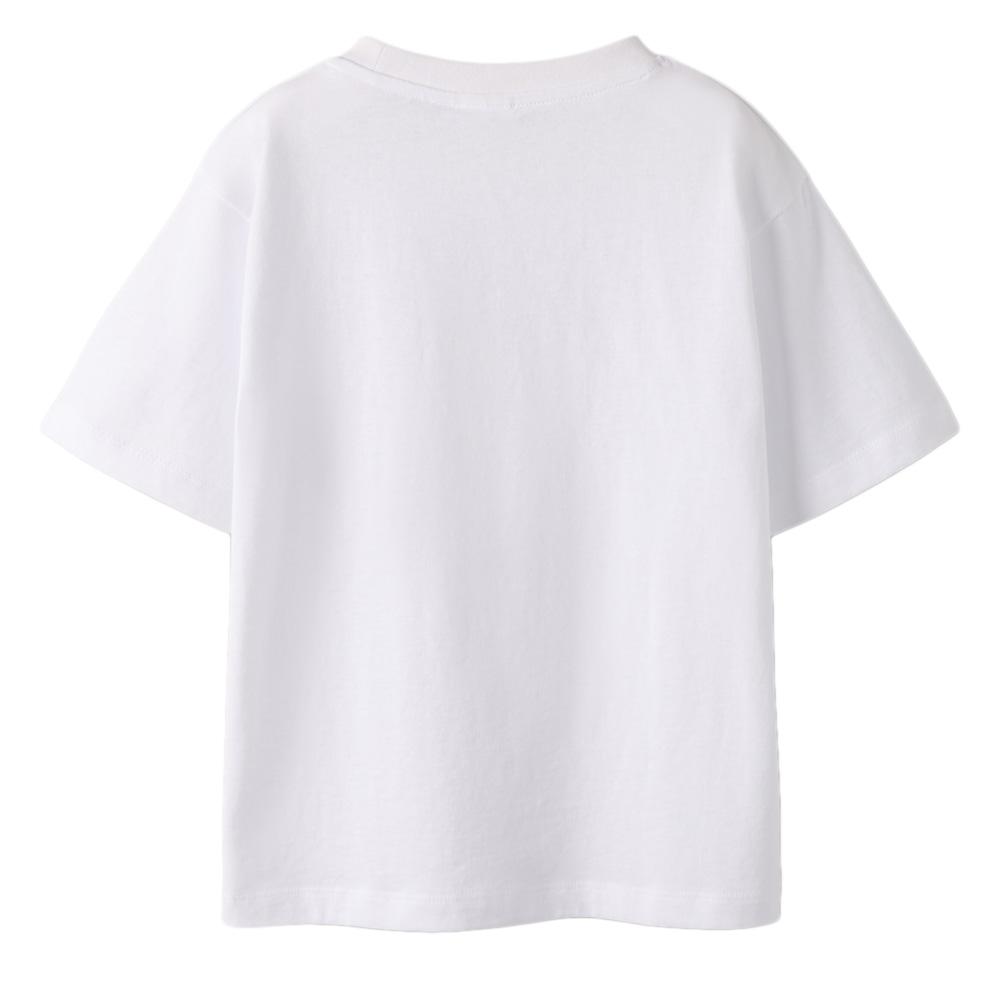 T-shirt Blanc Fille Name it Flucie vue 2