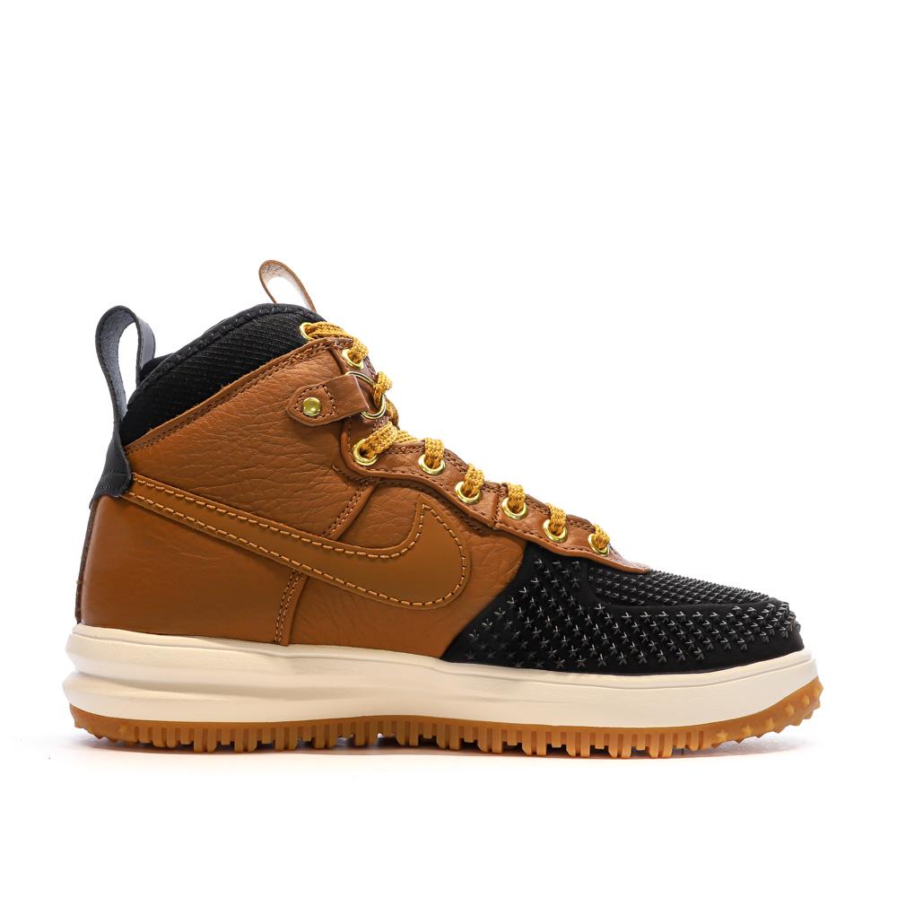 Baskets Marron/Noir Homme Nike Lunar Force 1 Duckboot vue 2