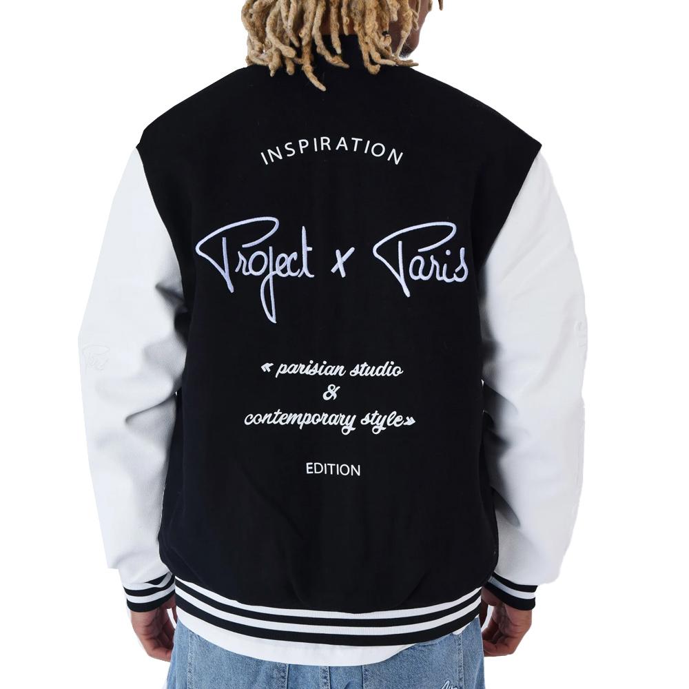 Veste Blanche/Noire Homme Project X Paris 2230109 vue 2