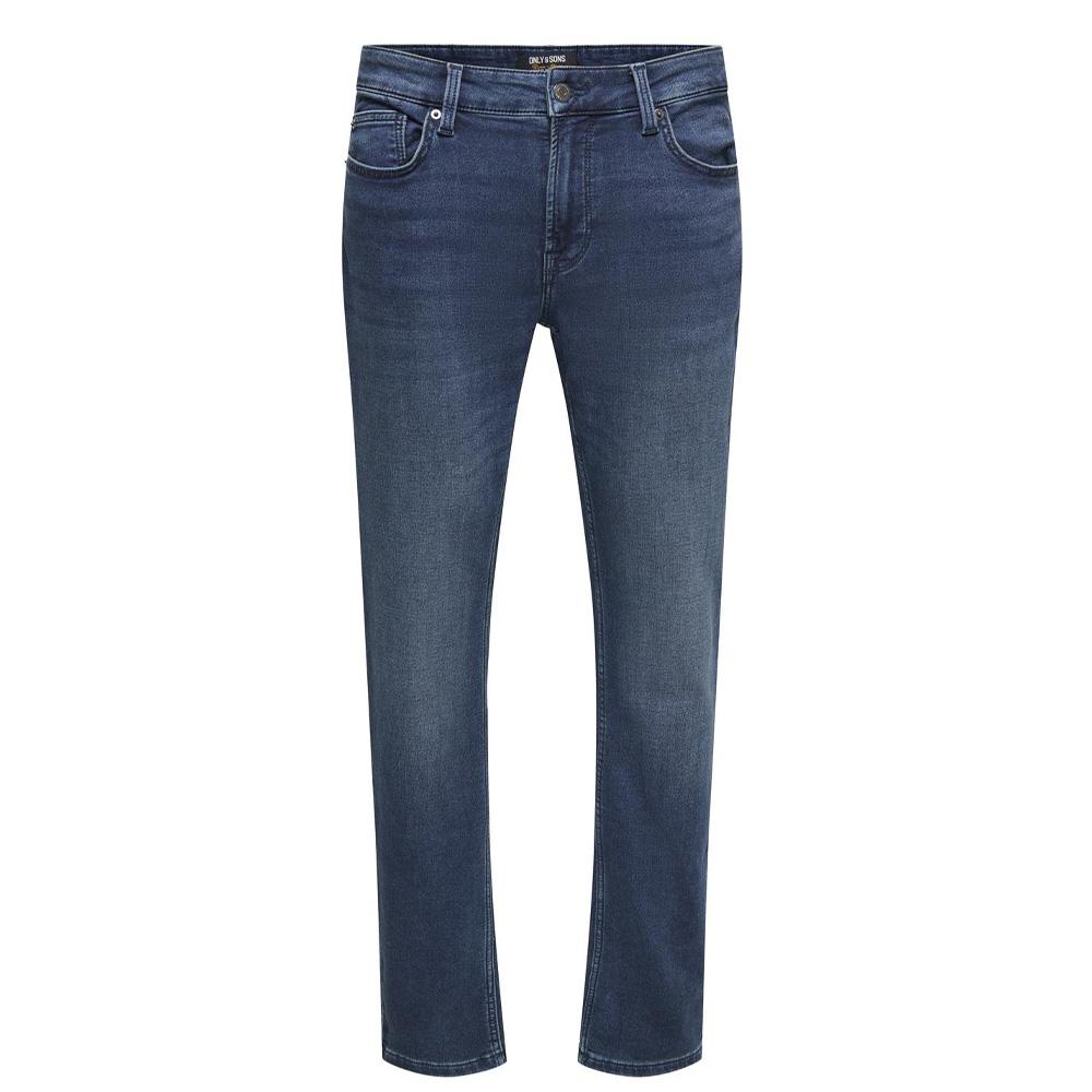 Jean Bleu Foncé Homme Only & Sons Dark Blue vue 3