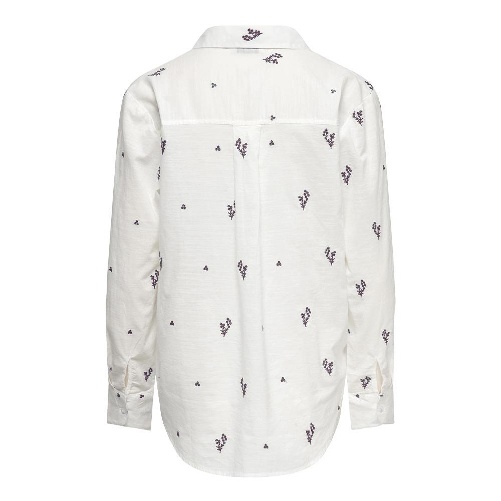 Chemise Blanche/Kaki Femme JDY Kimie vue 2