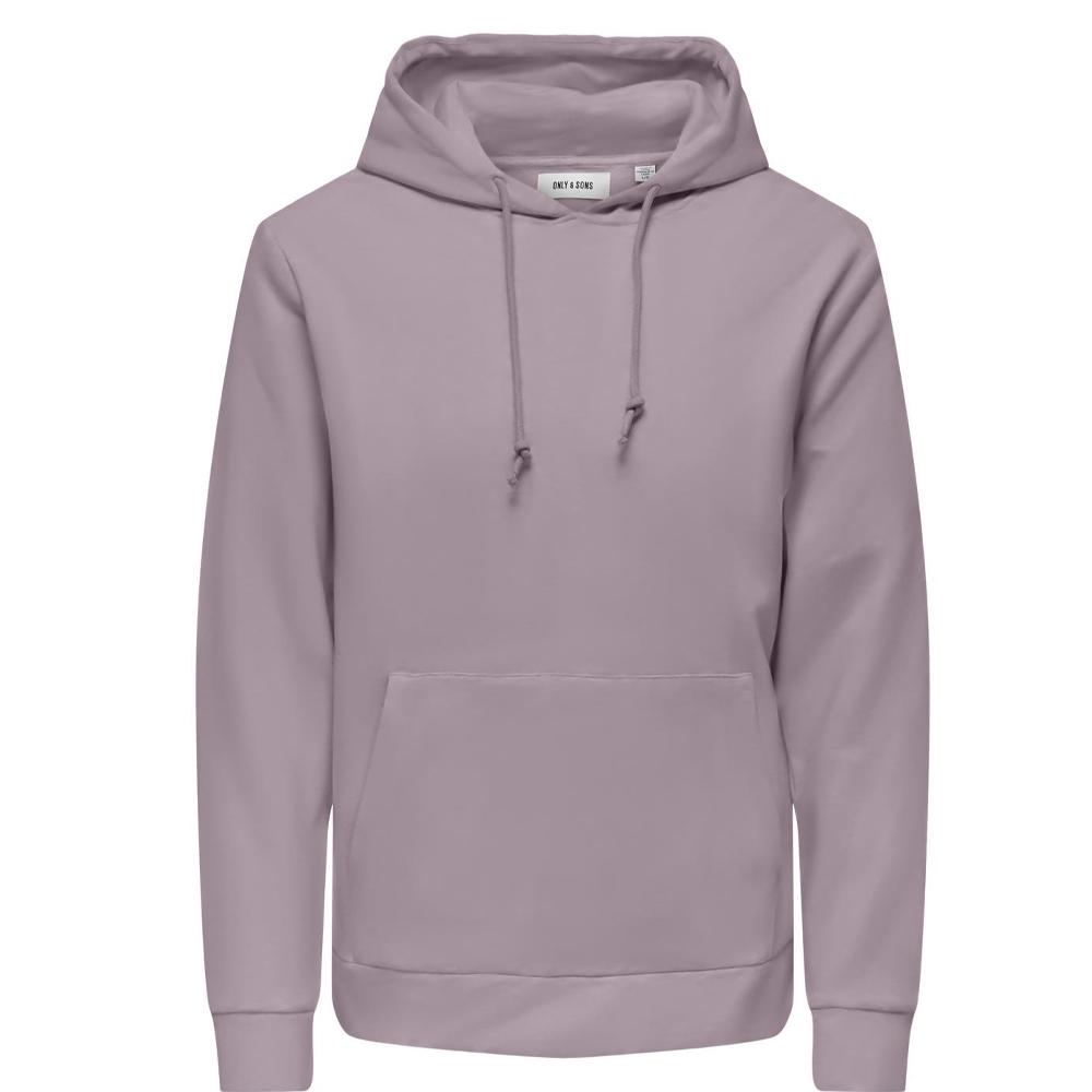 Sweat Mauve Homme Only & Sons Nirvana pas cher