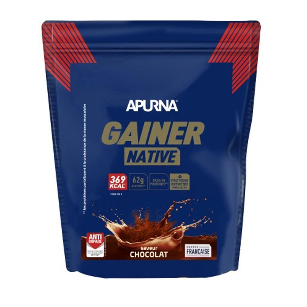 Gainer Native Chocolat Apurna 1.1KG pas cher