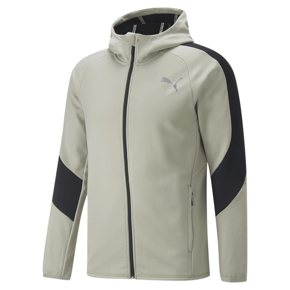 Veste Zippé Grise Homme Puma Evostripe Warm pas cher