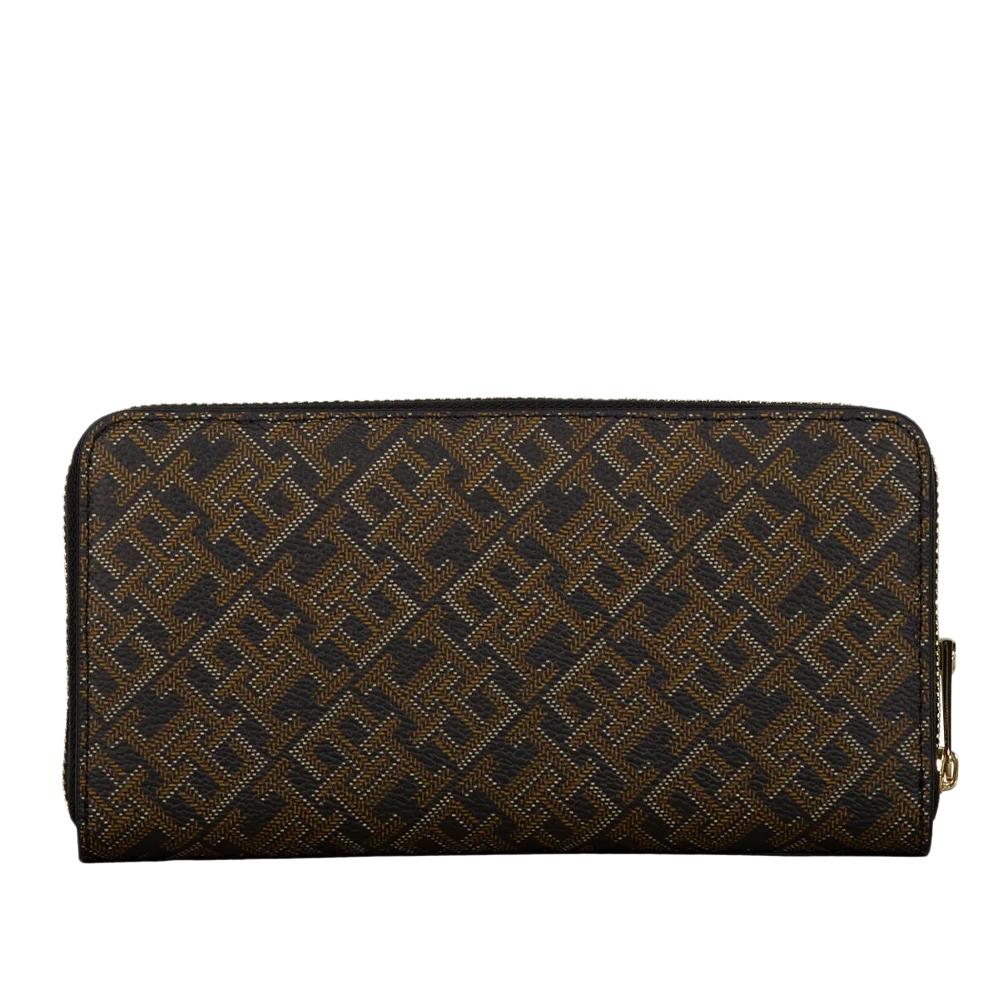 Portefeuille Marron Femme Tommy Hilfiger Mono vue 2