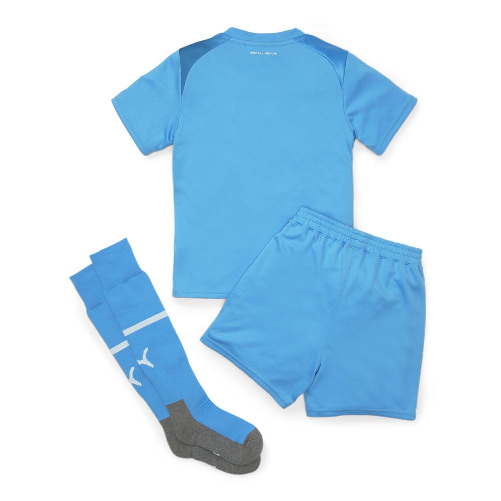 OM Ensemble Bleu Garçon Puma 2022/2023 vue 2