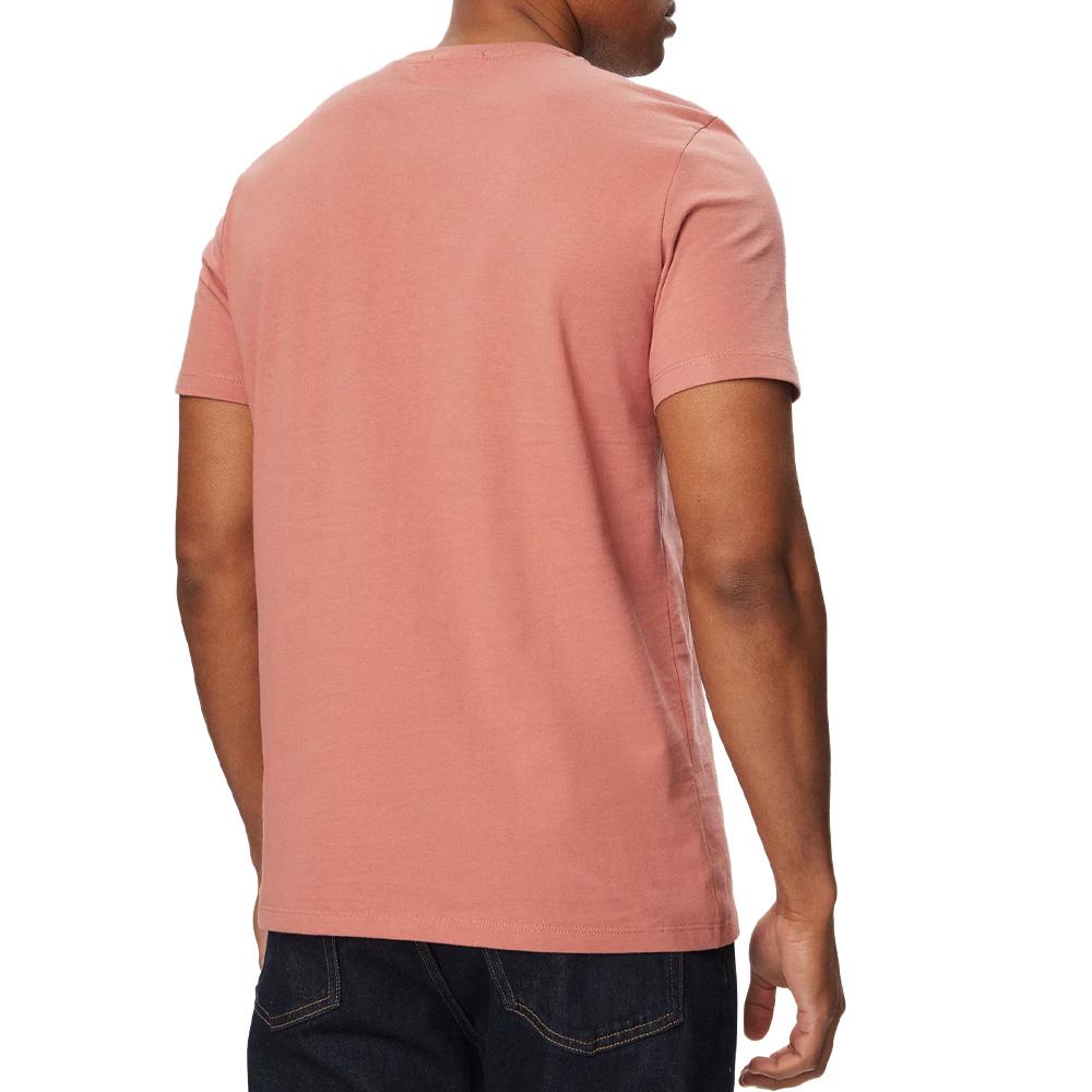 Rosa Herren-T-Shirt von Calvin Klein Jeans Classic Monogram Ansicht 2