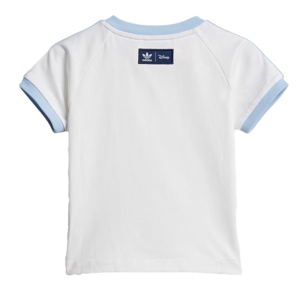 T-Shirt Blanc/Bleu Garçon Puma JN4672 vue 2