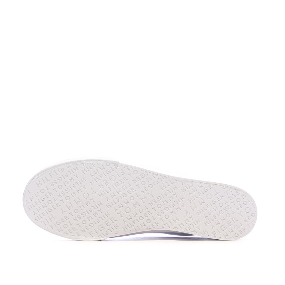 Baskets Blanches/Argent Femme Tommy Hilfiger Sneaker vue 5