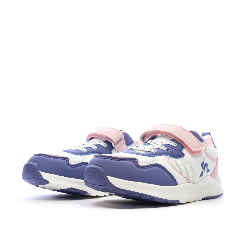 Baskets Rose/Bleu Fille Le Coq Sportif Lsc Runner vue 6