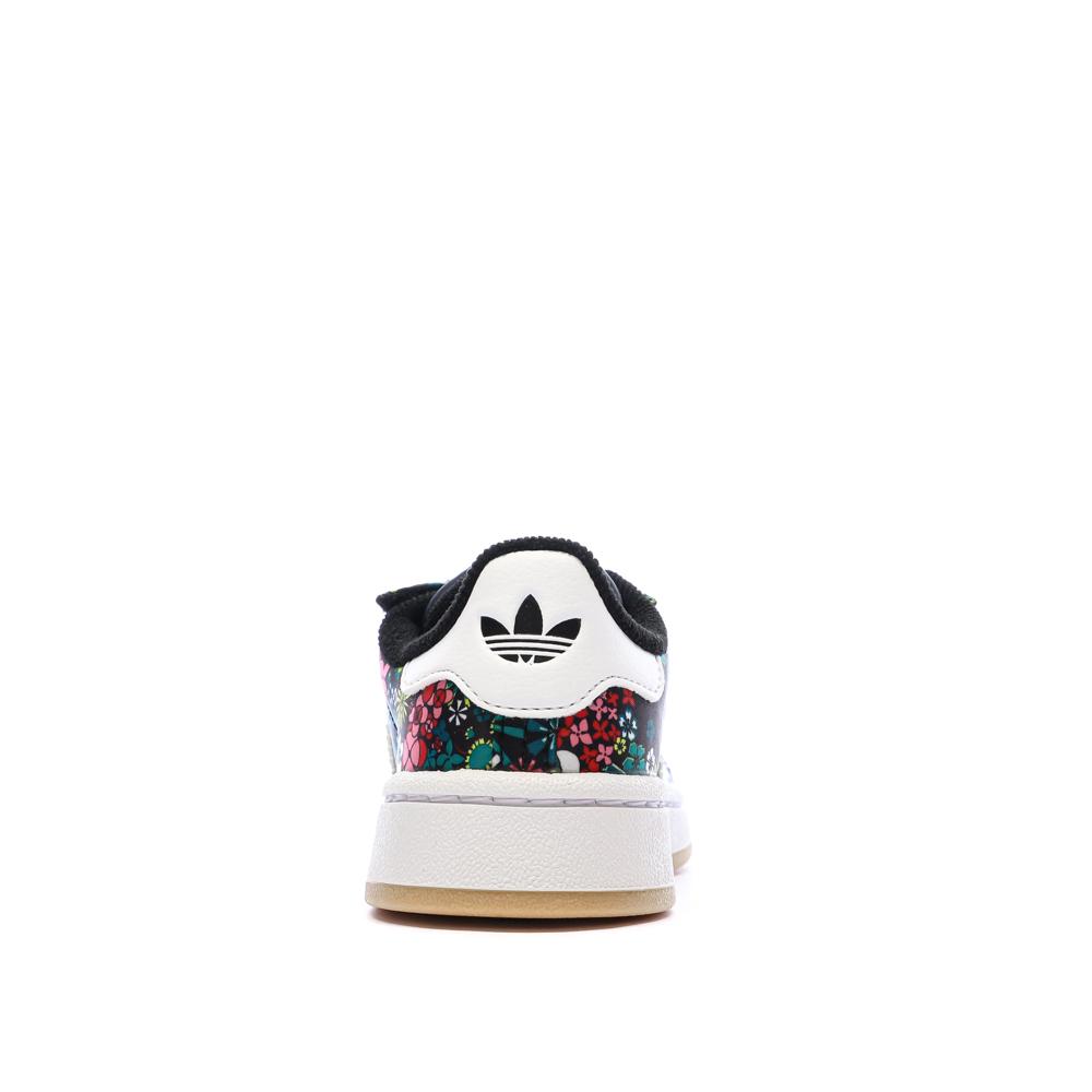 Baskets Noires à Motifs Fille Adidas Campus vue 3