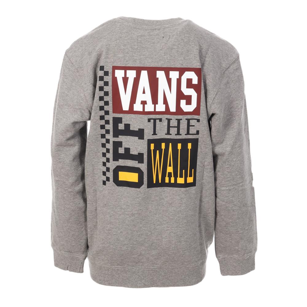 Sweat Gris Garçon Vans Fleece vue 2