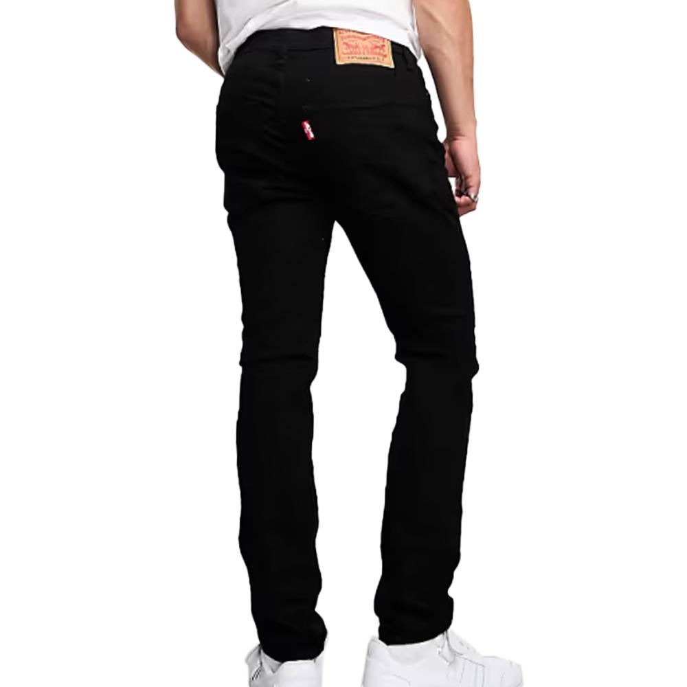 Jean Slim Noir Homme Levi's 512 Taper vue 2