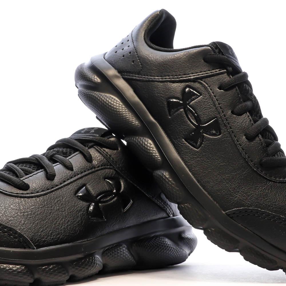Baskets Noires Garçon Under Armour Assert 8 vue 7