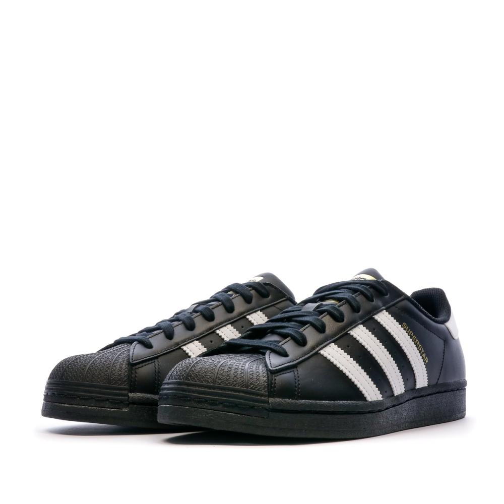 Superstar Baskets Noires Homme Adidas EG4959 vue 6