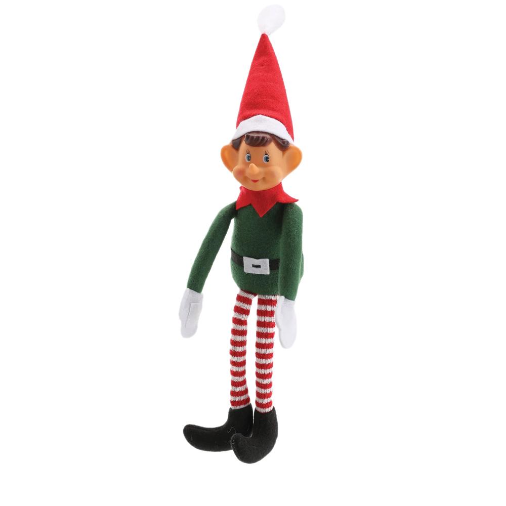 Déco Noël lutin farceur Garçon Atmosphera Zilou 40cm pas cher