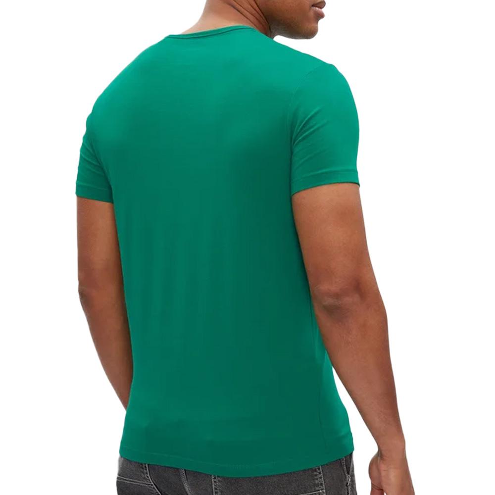T-shirt Vert Homme Pepe Jeans Original Basic vue 2