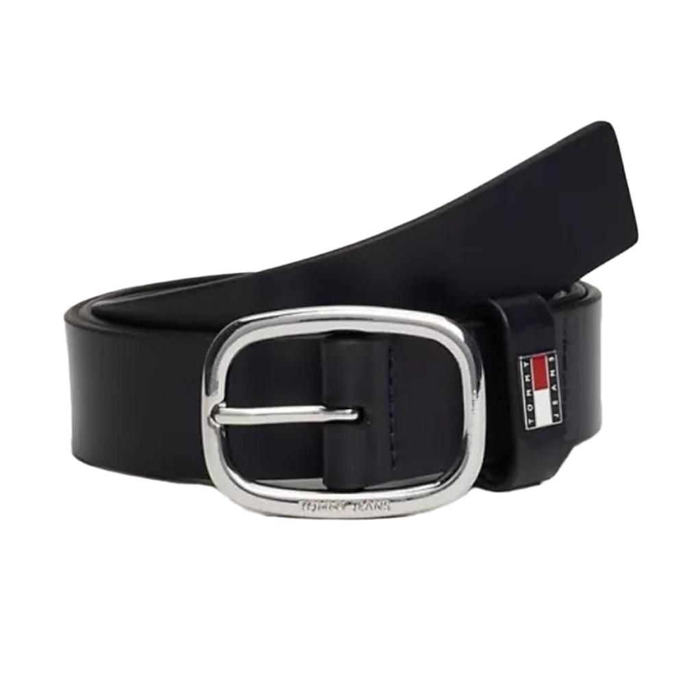 Ceinture Marine Foncé Femme Tommy Hilfiger Oval 3.0 pas cher