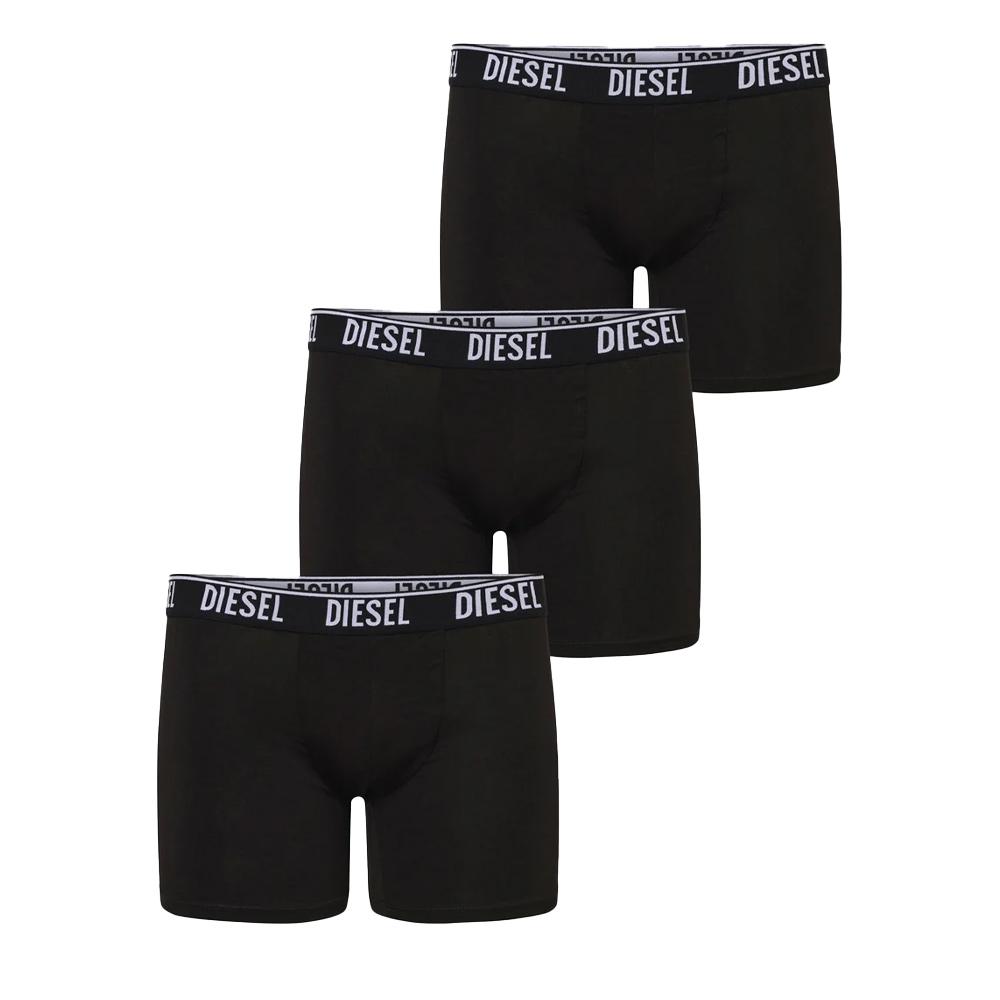 3x Boxers Noir/Blanc Homme Diesel Sebastian pas cher
