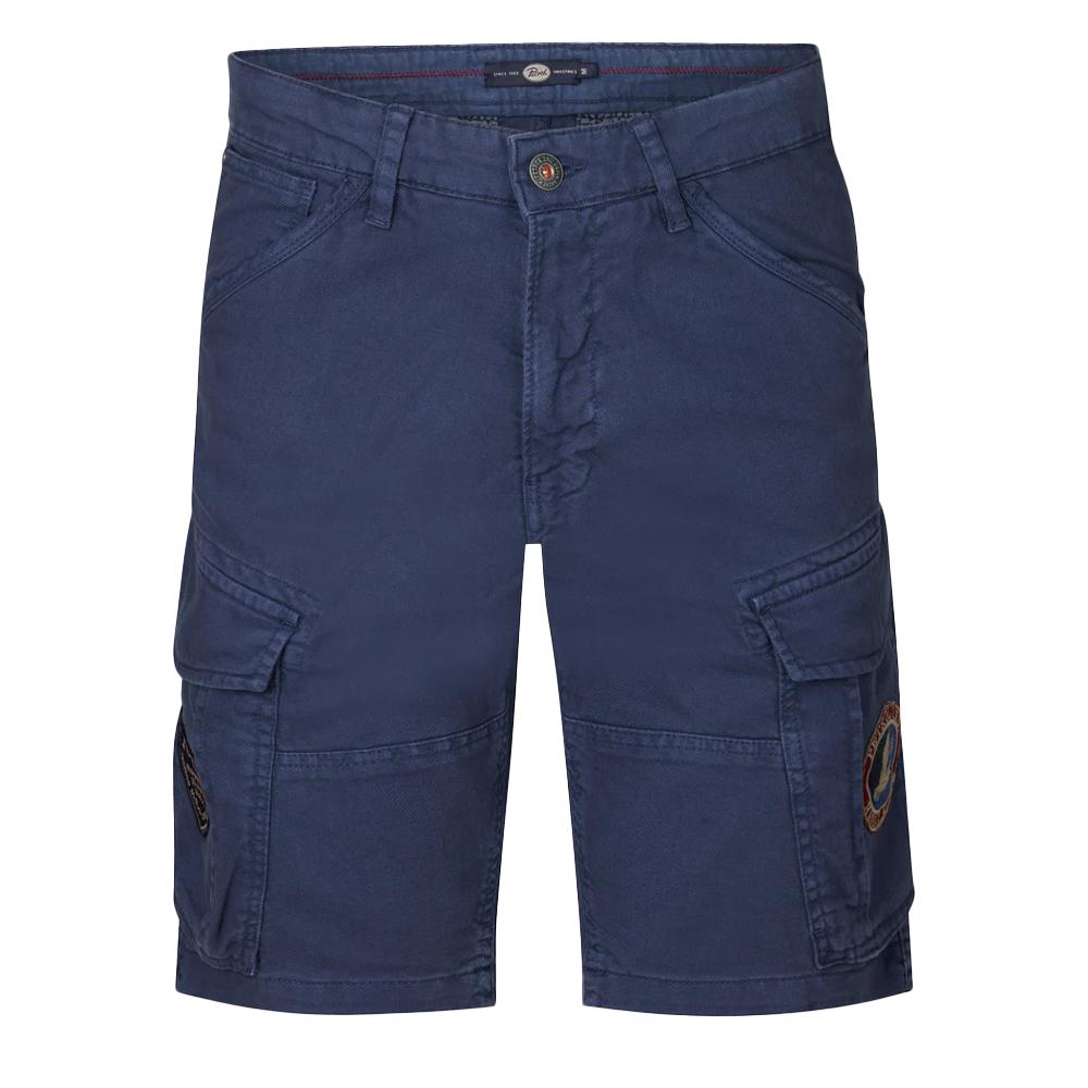 Short Cargo Bleu Homme Petrol Industries SHO509 pas cher
