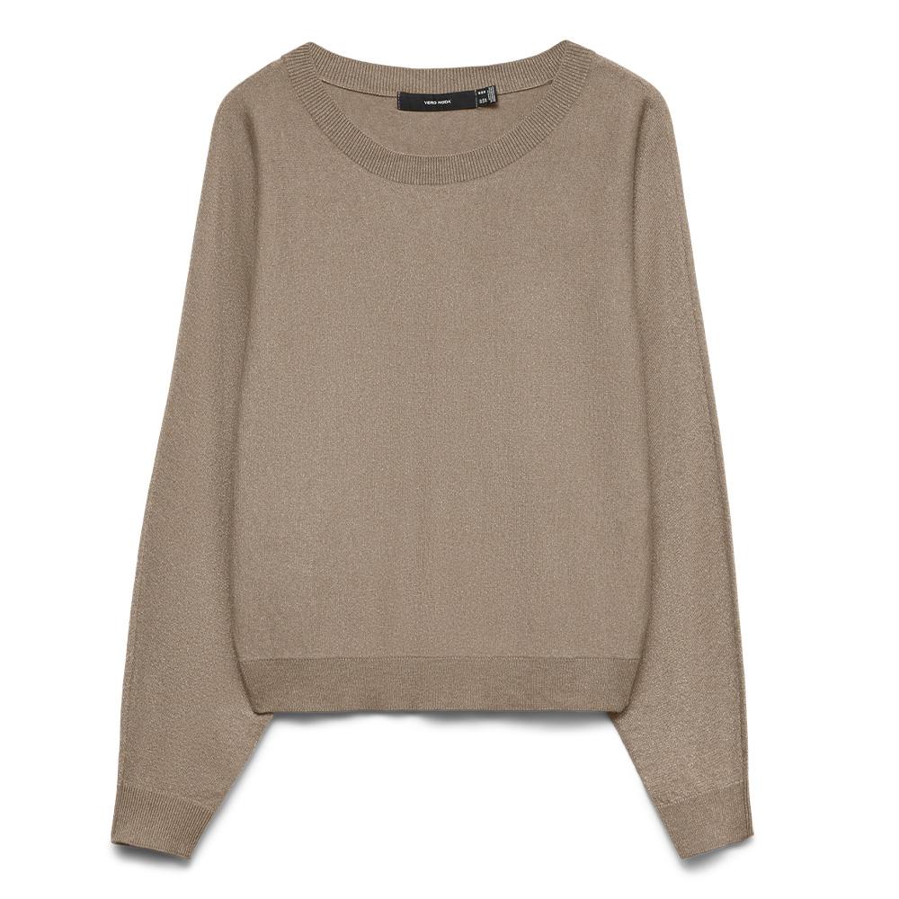 Pull Marron Femme Vero Moda Happyglitter Batwing pas cher